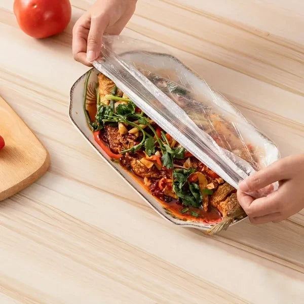 Stackable Kitchen Shelf Rack (Buy 2 Get 100 Free Food Storage Bags) – Space Saver Organizer for Cabinets & Fridge